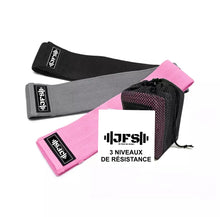 Charger l'image dans la galerie, 3 Bandes de Résistance en Tissu Anti-Dérapante.