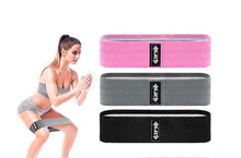 Charger l'image dans la galerie, 3 Bandes de Résistance en Tissu Anti-Dérapante.