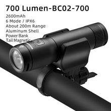 Charger l'image dans la galerie, Lampe de vélo étanche et rechargeable par USB,