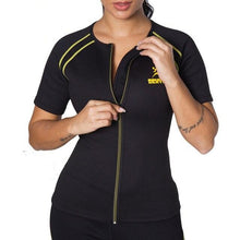 Charger l'image dans la galerie, Veste Manches Courtes + Pantalon Legging Minceur Haute Qualité Effet sauna 🔥 3 X plus rapide