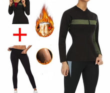 Charger l'image dans la galerie, Veste + Pantalon Legging Minceur Effet sauna 🔥 3 X plus rapide