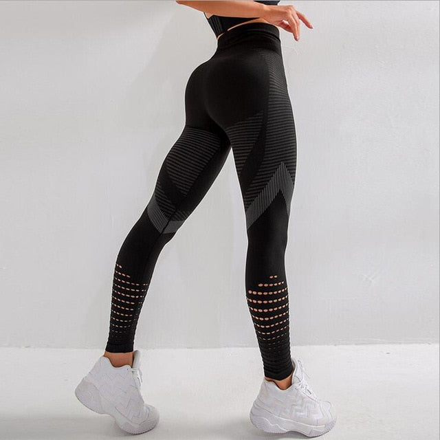 Pantalon de Fitness Legging sans couture - Non transparent