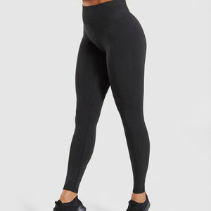 Pantalon de fitness Legging sans couture taille haute Push Up