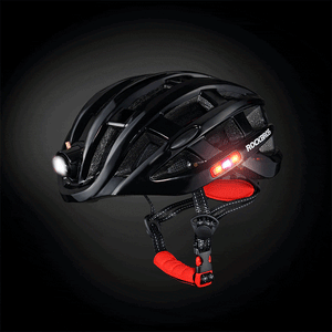 Nouveau casque de vélo lumière LED Rechargeable