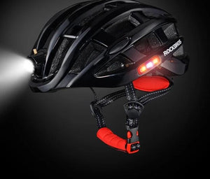 Nouveau casque de vélo lumière LED Rechargeable
